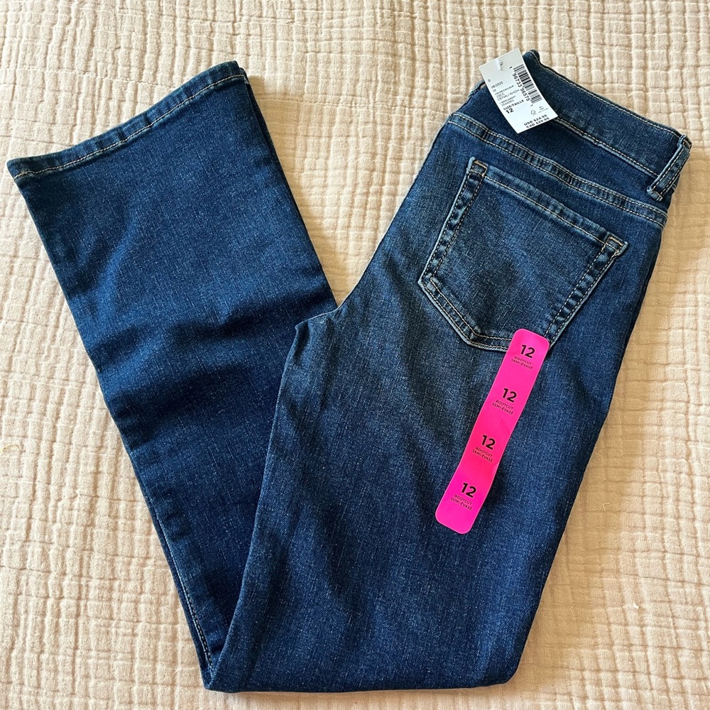 NWT Children’s Place Girls Bootcut  Jeans Size 12